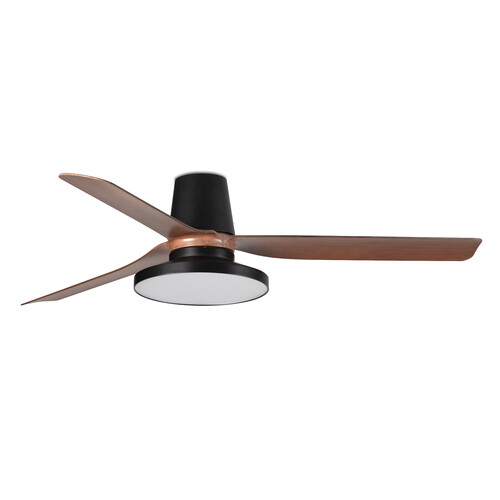 110V PUNT TUB TAK Ø1300 NEGRO 3P NOGAL 3000K TUYA