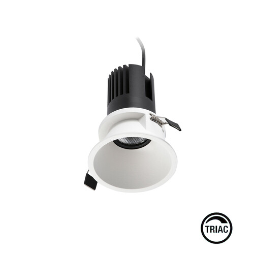 TULIPA White symmetric downlight 15W 50° 2700K CRI90 TRIAC 110V
