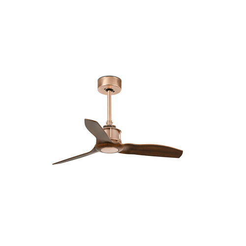 JUST FAN S Ø810 MM COBRE 3 PALAS MADERA