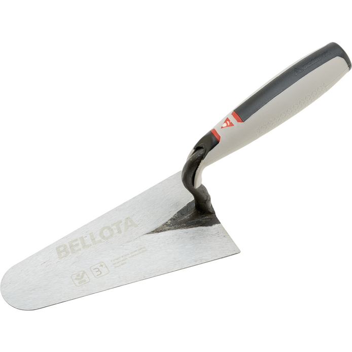 Belgium trowel with bimaterial handle for plastering work / 5919BIM