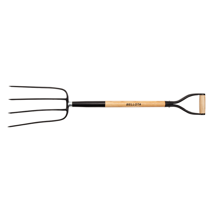 Fourche En Acier à Tête Forgée – Manche Bois – Excellent état – Occasion