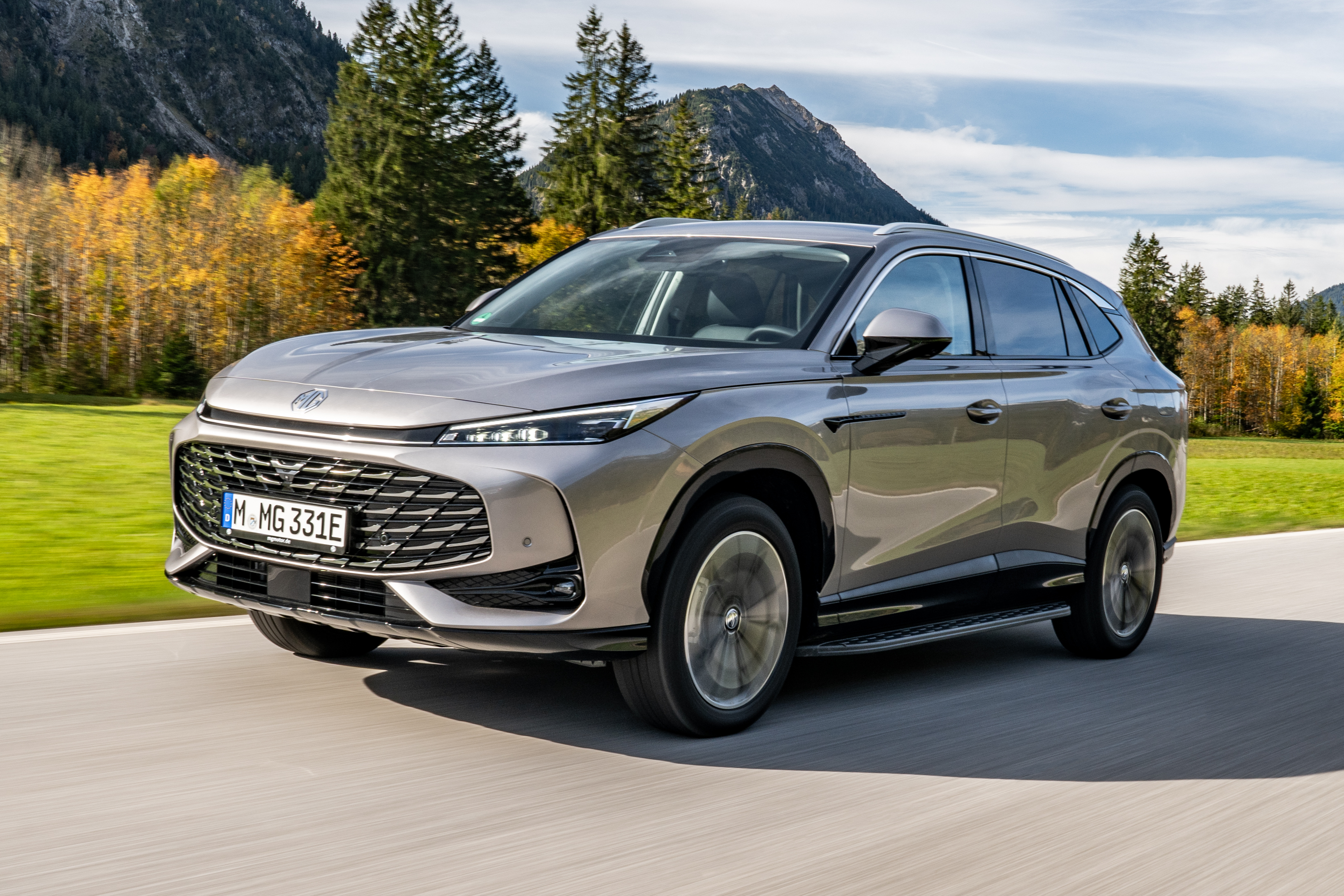 KFBJM Kofferraummatte Für MG HS PHEV 2. Gen 2024/2025 - Wasserdicht & Antirutsch, Coffee Farbe