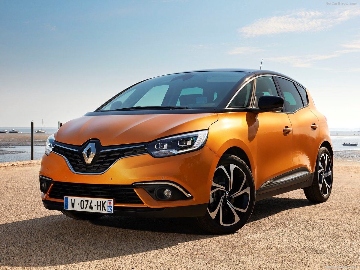 MOTOS Set Tappetini In Gomma E Tappeto Bagagliaio Per Renault Scenic IV (2016-2020) – Antiscivolo, Impermeabili, Facili Da Pulire