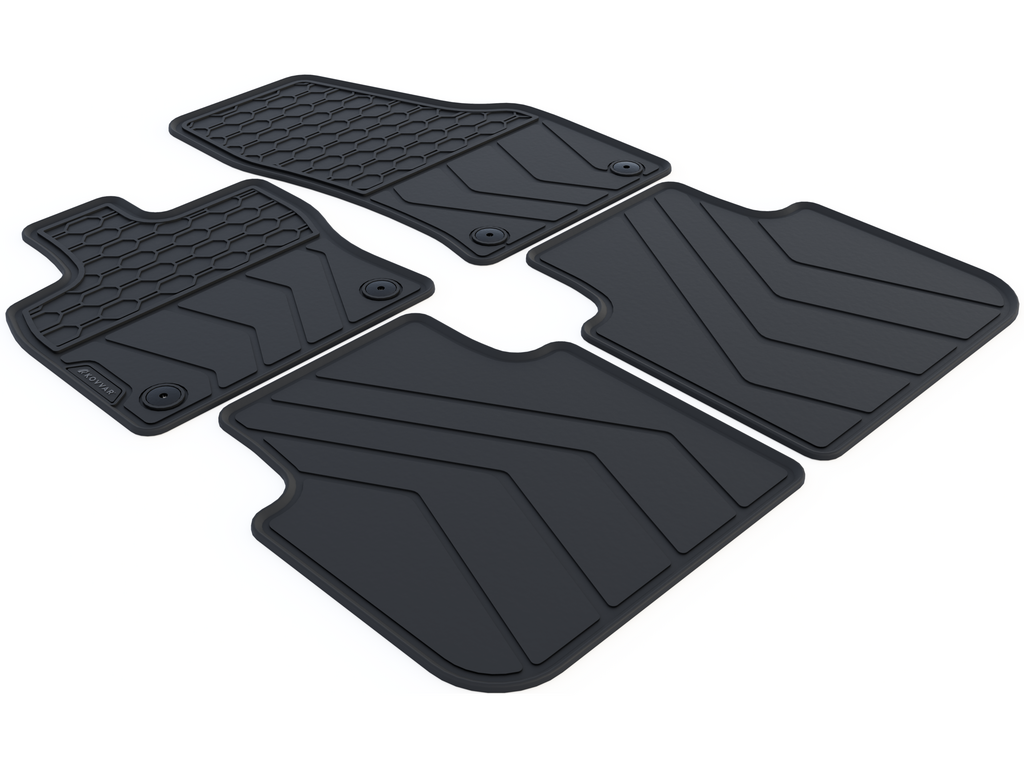 Kofferbakmat voor Skoda Kodiaq 2017 - 2024 | DuoGrip Rubber