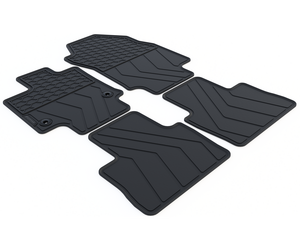 MOTOS Set di tappetini in gomma e tappetini per il bagagliaio per Toyota RAV4 III 2005-2012 Migliorare il comfort di viaggio con tappetino antiscivolo auto 3D- tappetini per tutte le stagioni auto