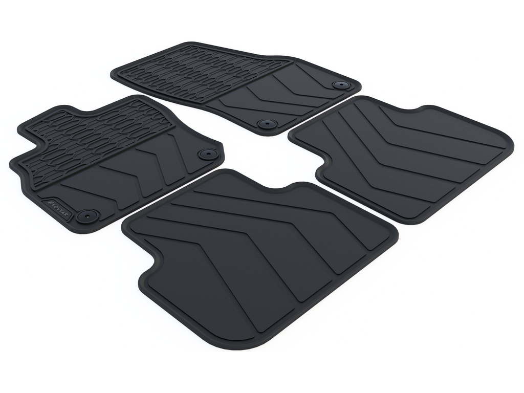 Tappetini Auto In Gomma 3D Per Renault Captur - Set 4 Pezzi Con Bordo Alto 5cm - Foto 12
