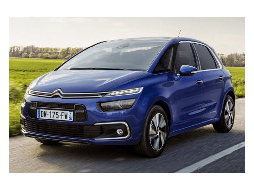 MOTOLUX Set Di 2 Tappetini Anteriori In Velluto Per Citroen C4 Picasso II - Su Misura, Antiscivolo, Con Rinforzo Saldato - 2
