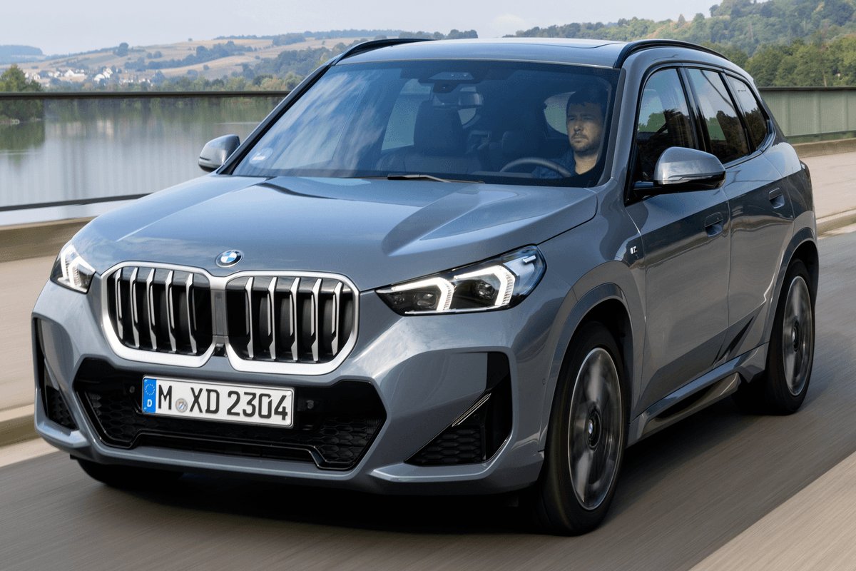 Voor BMW X1 iX1 U11 2022-2024 Auto Lederen Kofferbakmatten, Kofferbak Matten Autokofferbakmatten Liners Beschermer Pad Antislip Waterdicht Interieuraccessoires,A/Black