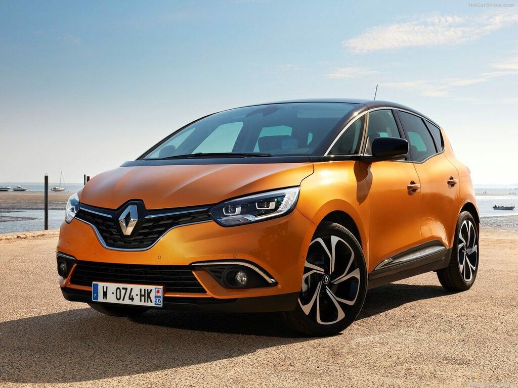 Auto-mattenset compatibel met Renault Scénic 3 2009-2016
