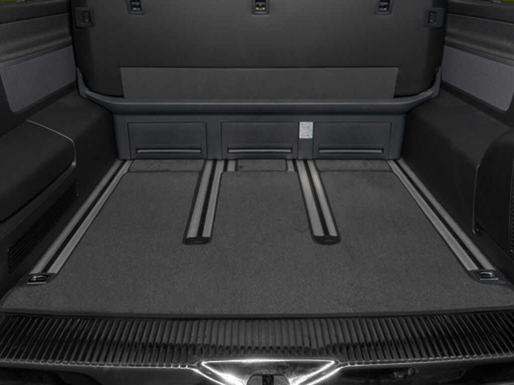 tappeti auto neri Tipo 1  Volkswagen Caravelle T5, T6, T6.1