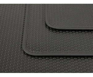 ELMASLINE Tappetini in gomma 3D per Audi A3 Allstreet dal 2022 | Tappetini con bordo alto – Accessori