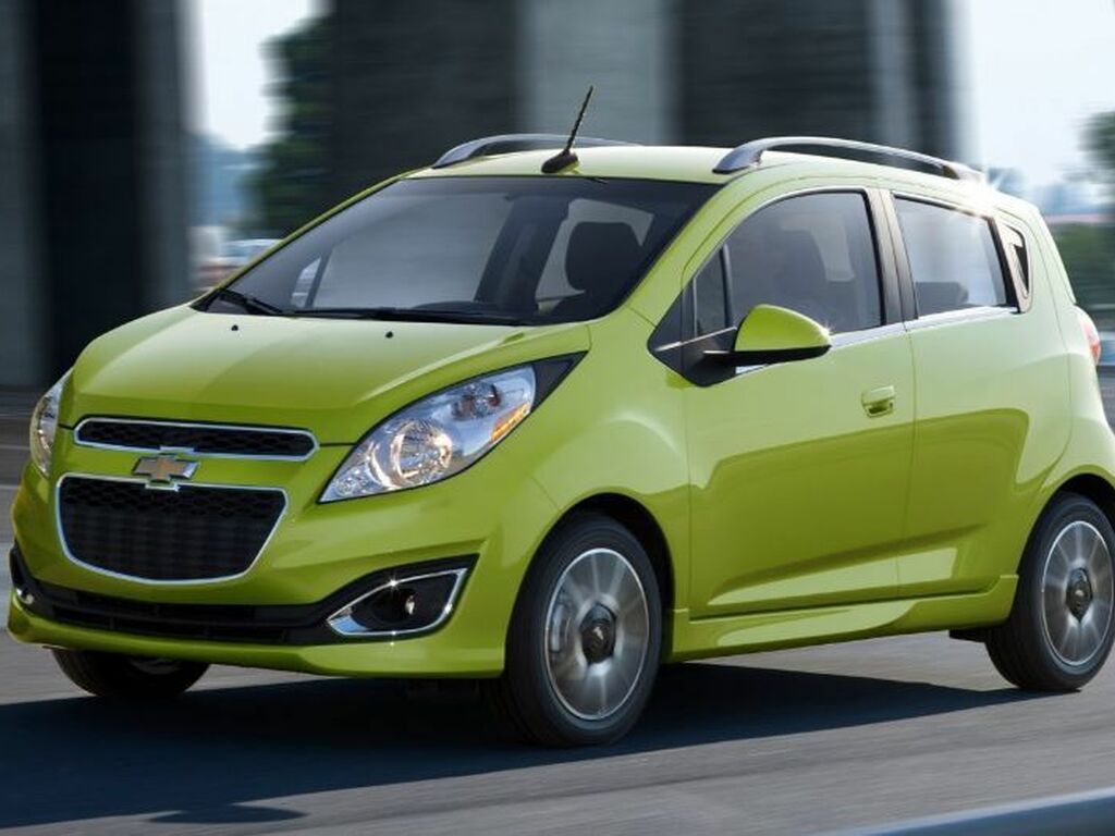 Tappetini Chevrolet Spark in Gomma Nera - Kit 4 Pezzi Antiscivolo