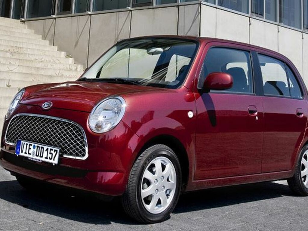 Luxe velours rood automatten Daihatsu Materia | 2007-2013