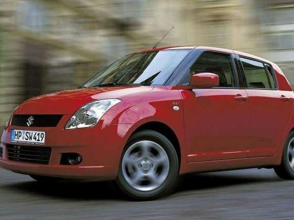 4 Pezzi Tappetini Abitacolo Personalizzati Per Suzuki Swift 2005-2025 – Gomma Impermeabile E Antiscivolo, Protezione Totale