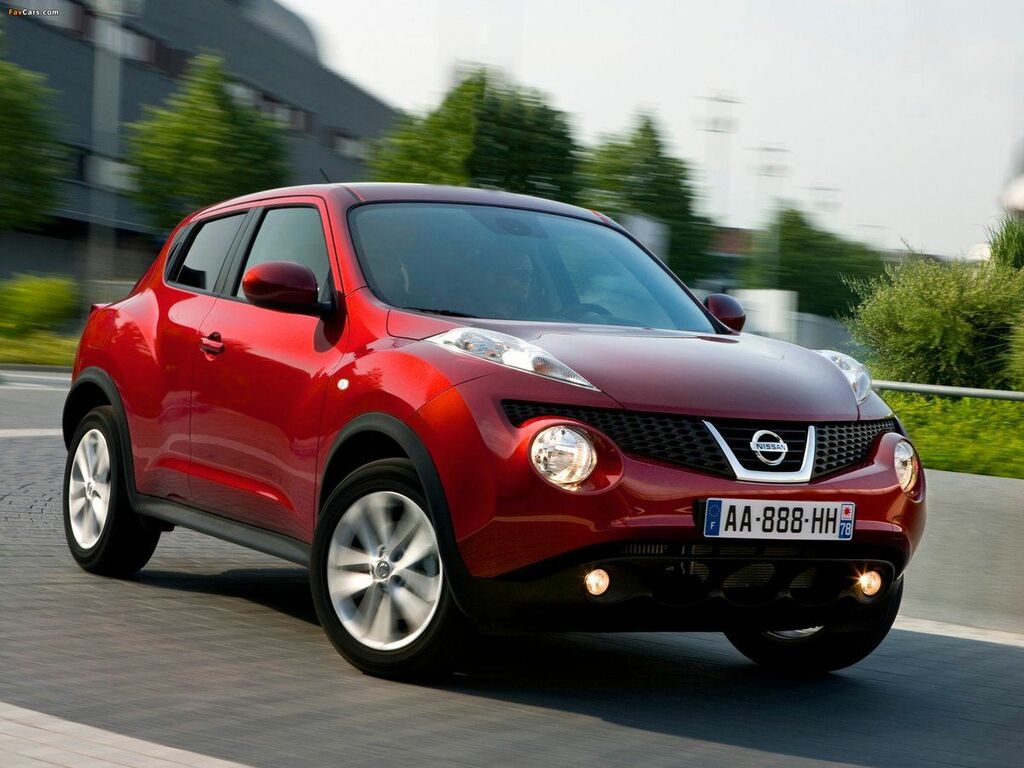 Tapis De Sol Velours Pour Nissan Juke I (2010-2019) - Rouge, épais 4.5 Mm - Fixation Stable, Confort Et Protection - 8