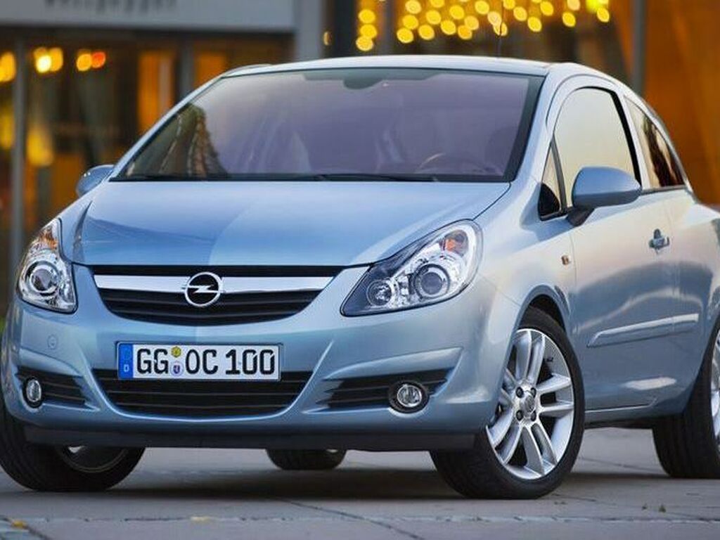 Vloermatten geschikt voor Opel Corsa D Type S07 (Bouwjaar 2006-2014), Hit zwart | 4-delig | Rand zwart | 4x kliksluiting