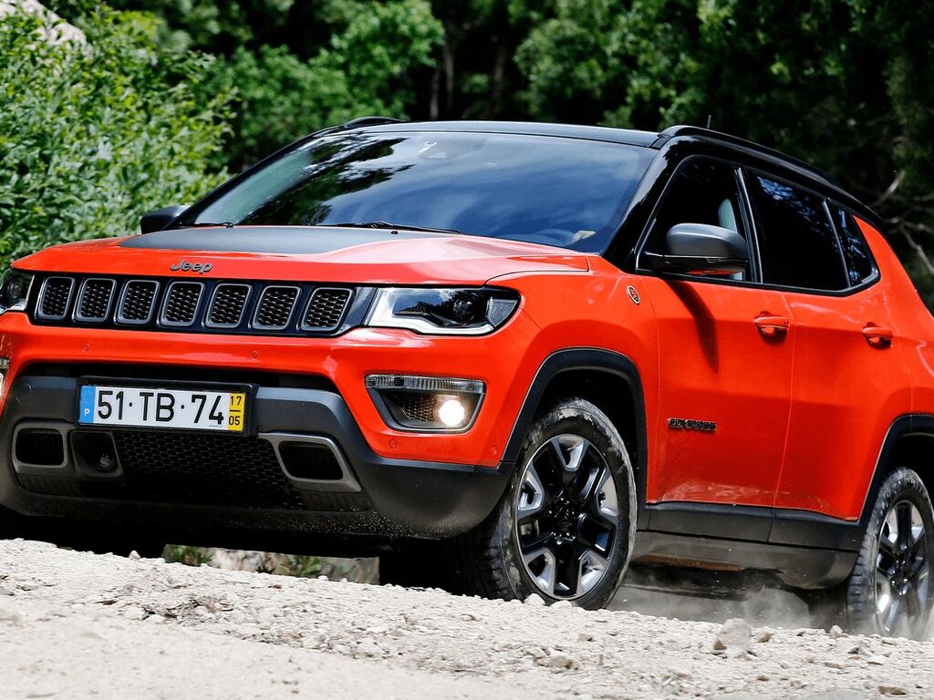 Tappetini BASIC in velluto nero per: Jeep Compass II MP SUV (2017