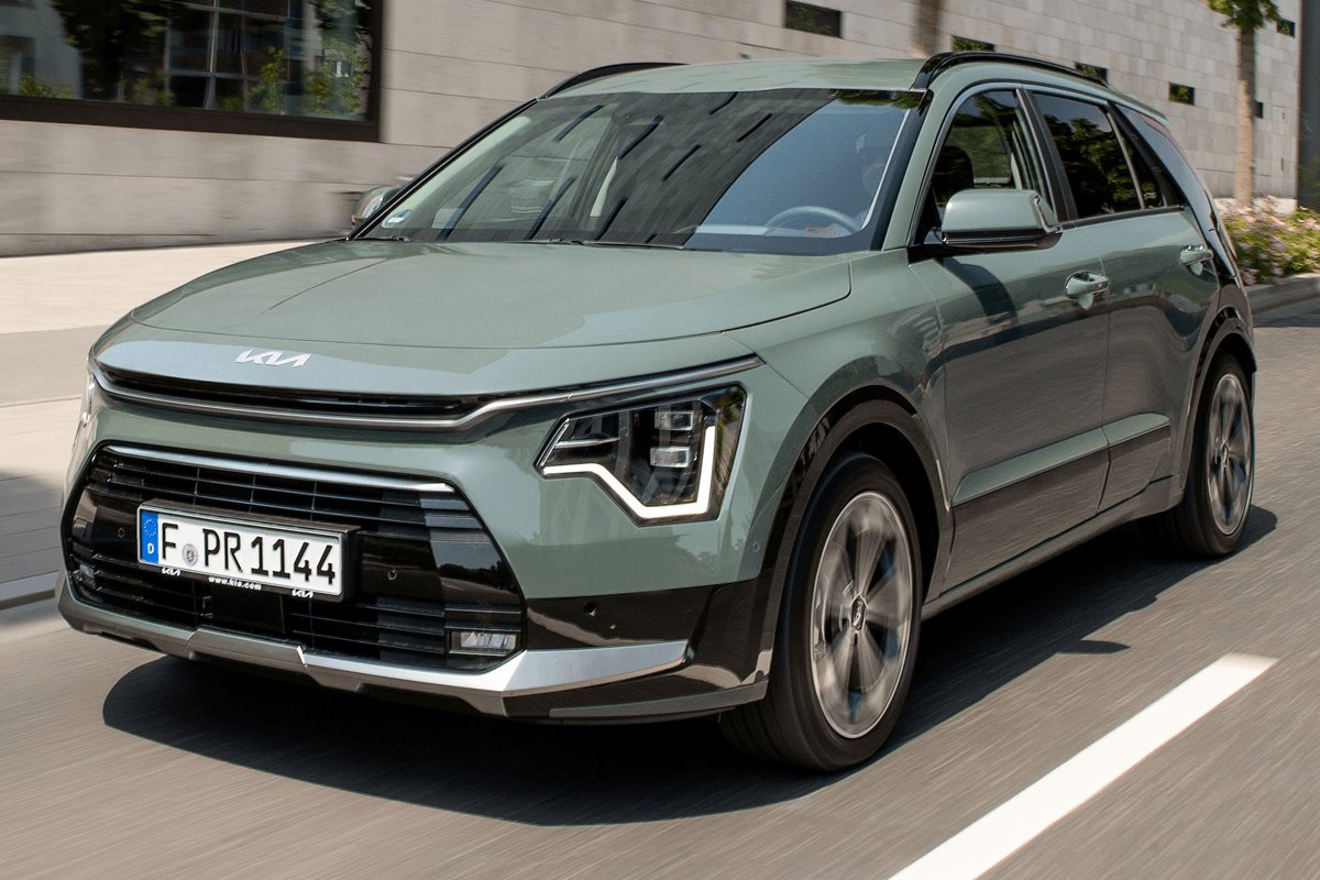 Volledig Bedekte Lederen Kofferbakmat voor KIA NIRO 2017-2022 2023 5 Seats, Auto Achter Antikras Antislip Kofferbakbescherming,All-Black