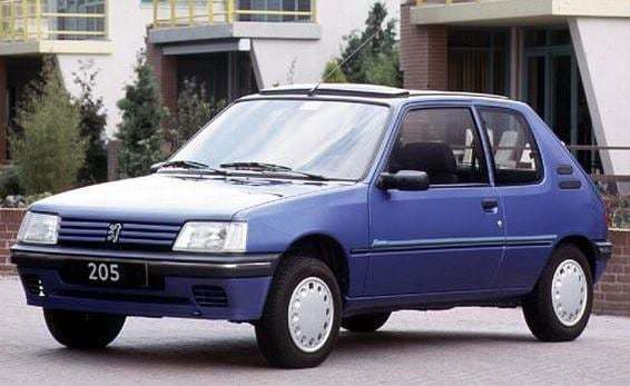 Tapis De Sol Voiture Pour Peugeot 205 XS