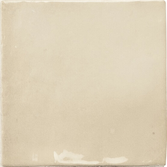 SEVILLE BONE 10X10 GLOSSY White body - CARMEN