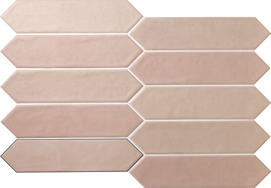 PICKET CONTEMPORARY ROSE QUARTZ 6X26 MATE Porcelánico - CARMEN