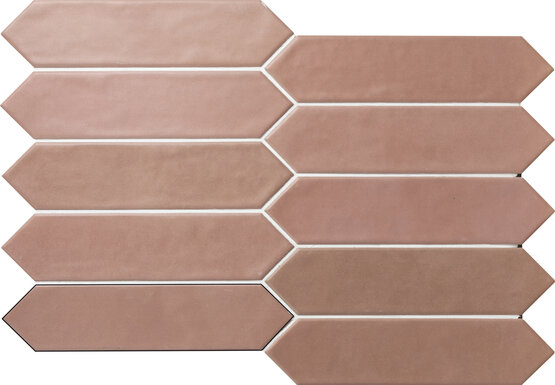 PICKET CONTEMPORARY ASH ROSE 6X26 MATE Porcelánico - CARMEN