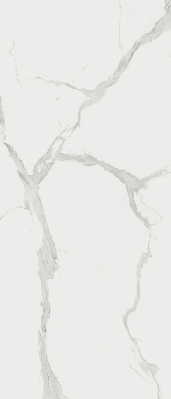 STATUARIO WHITE POL RECT 120X280 GLOSSY POLISHED GRIT Porcelain stoneware - XLINING
