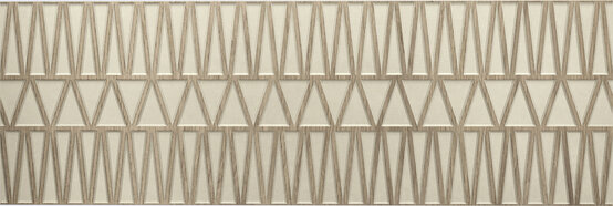 LATTICE TOASTED RECT 30X90 MATE Pasta blanca - APE