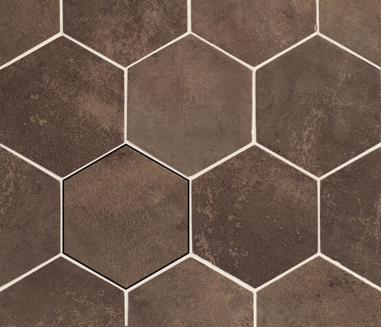 HEXA MAGNETISM CORTEN 13,9X16 MATT Porcelain stoneware - CARMEN