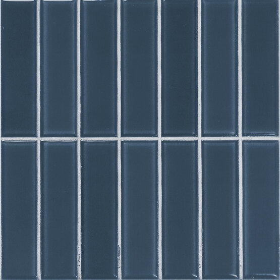 INCISION MUD BLUE 20X20 GLÄNZEND Weißscherben - CARMEN