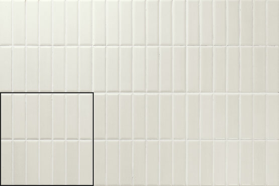 INCISION ACQUARELLA WHITE 20X20 MATT White body - CARMEN
