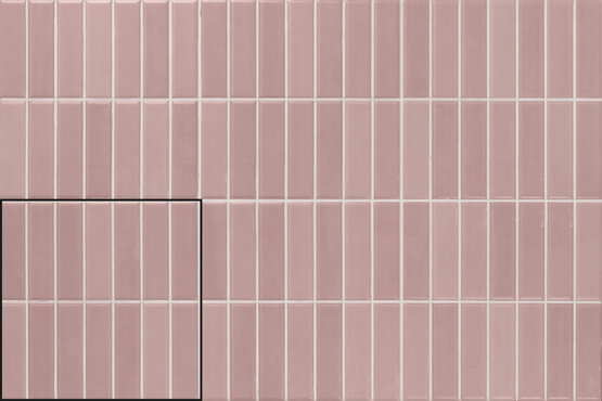 INCISION ACQUARELLA ROSE 20X20 MATT White body - CARMEN