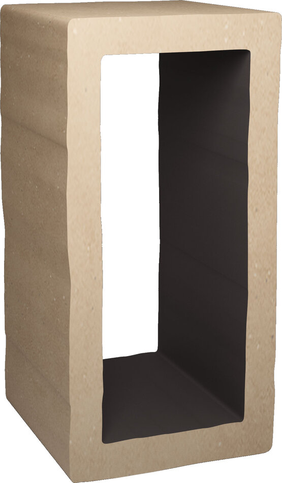 OCCHIATA BLACK 9,7X19,8X9,9 MATE KLINKER - CARMEN
