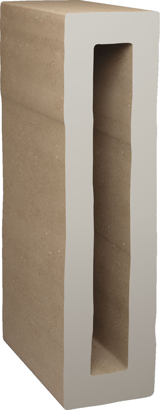 OCCHIATA GREY 4,6X19,8X9,9 MATE KLINKER - CARMEN