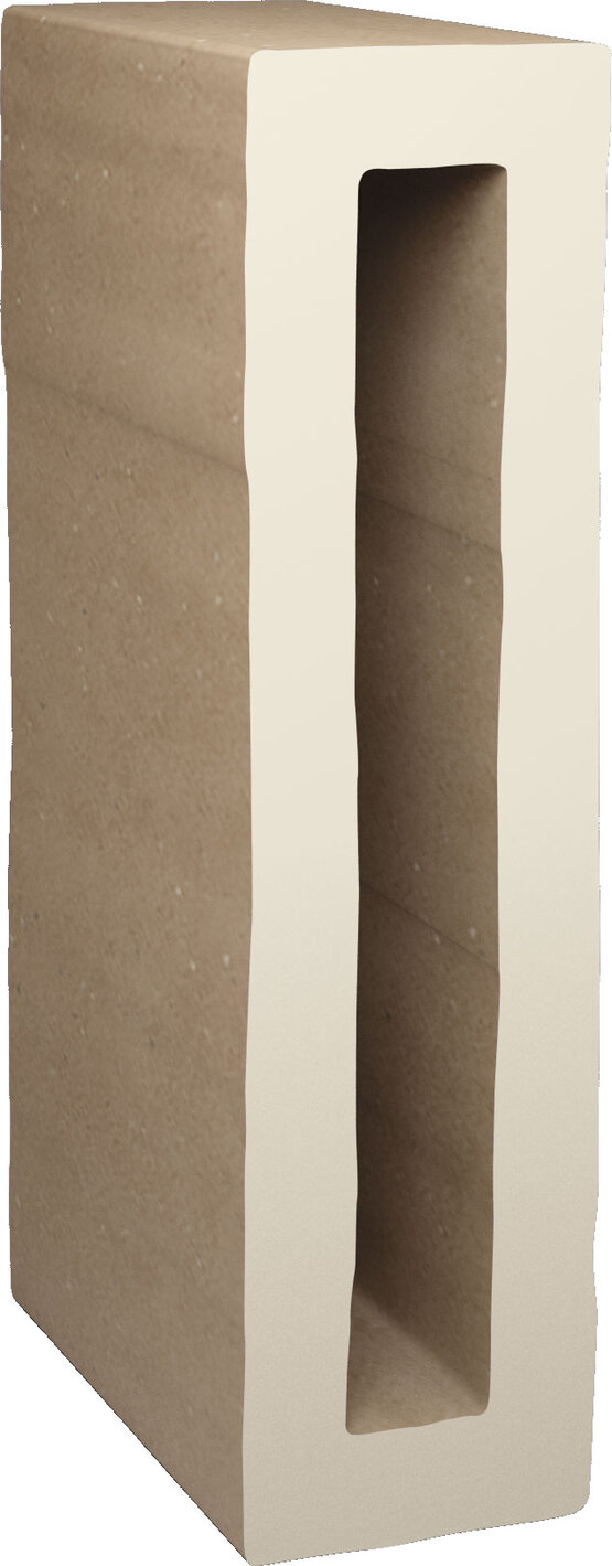 OCCHIATA WHITE 4,6X19,8X9,9 MATE KLINKER - CARMEN