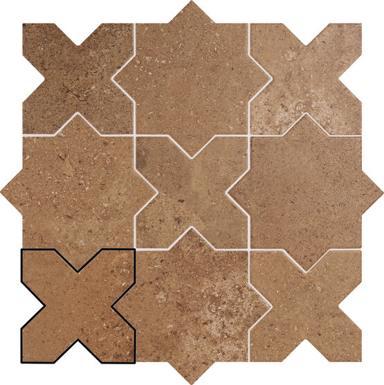 QUATTRO COTTO 12X12 MATE Porcelánico - CARMEN