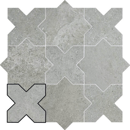 QUATTRO CENERE 12X12 MATE Porcelánico - CARMEN