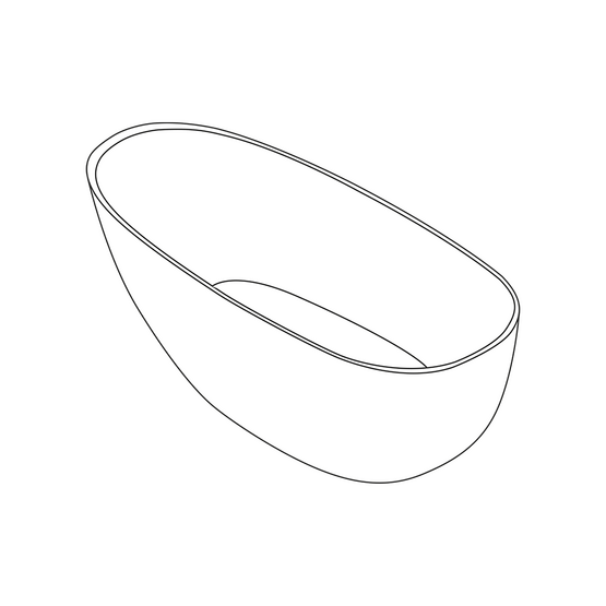 ADRA BATH  SOLID SURFACE - ILBAGNO