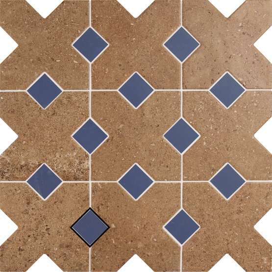 TOZZETTO BLUE 3,4X3,4 MATE Porcelánico - CARMEN