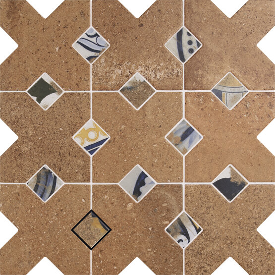 TOZZETTO NESSO MIX COTTO 3,4X3,4 MATE Porcelánico - CARMEN