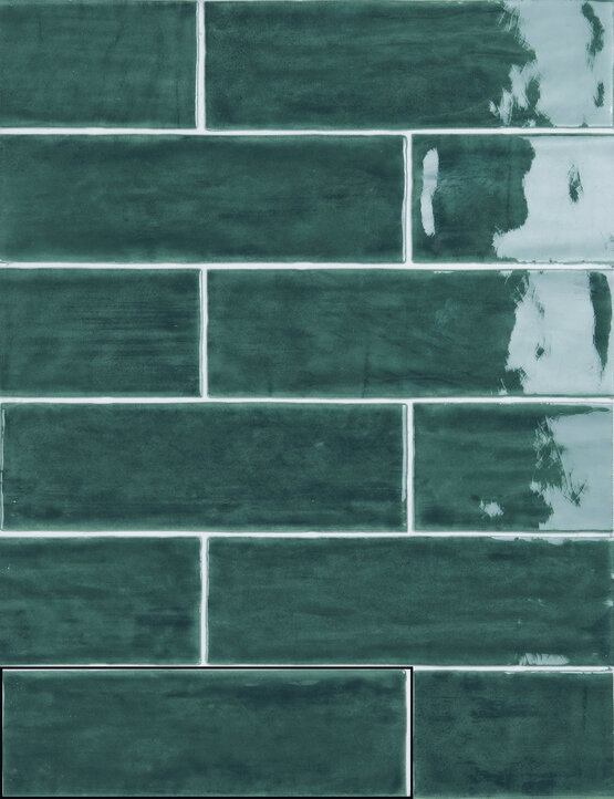 NOUR EMERALD 6,5X20 GLÄNZEND Weißscherben - CARMEN