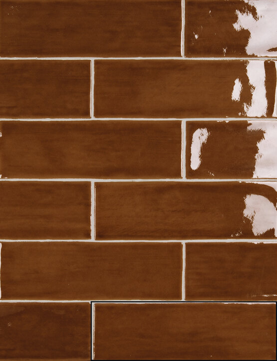 NOUR CARAMEL 6,5X20 GLÄNZEND Weißscherben - CARMEN