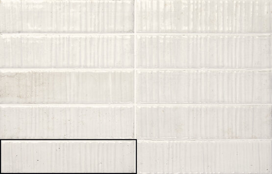 GROOVE WHITE 5X20 BRILLO Pasta blanca - CARMEN
