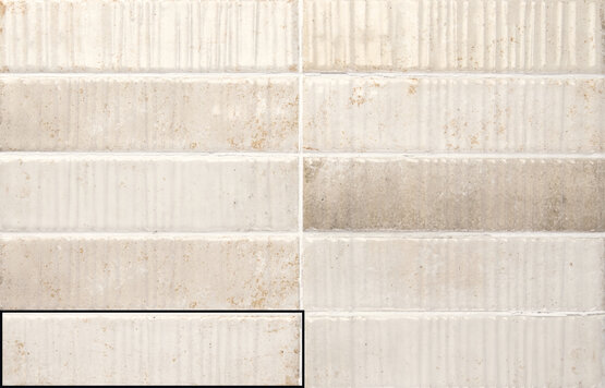 GROOVE BONE 5X20 BRILLO Pasta blanca - CARMEN
