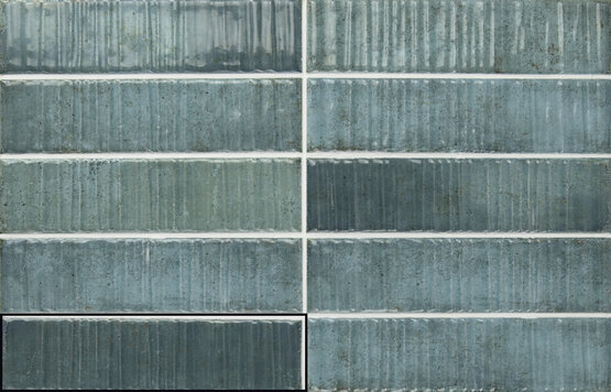 GROOVE TURQUOISE 5X20 BRILLO Pasta blanca - CARMEN