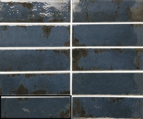 OXO BLUE 5X15 LUCIDO Gres porcellanato - CARMEN