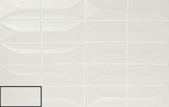 FORMA WHITE 5,8X11,6 САТИНИРОВАННЫЙ Керамогранит - CARMEN