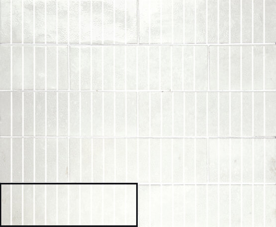 TOUCH WHITE 10X30 LUCIDO Pasta bianca - CARMEN