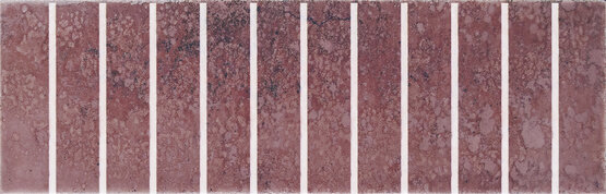 TOUCH BURGUNDY 10X30 LUCIDO Pasta bianca - CARMEN