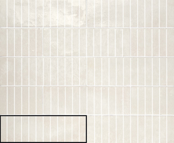 TOUCH BONE 10X30 LUCIDO Pasta bianca - CARMEN